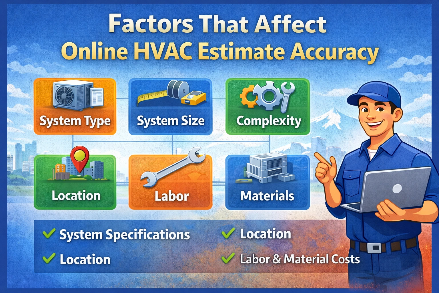 Factors That Affect Online HVAC Estimate Accuracy