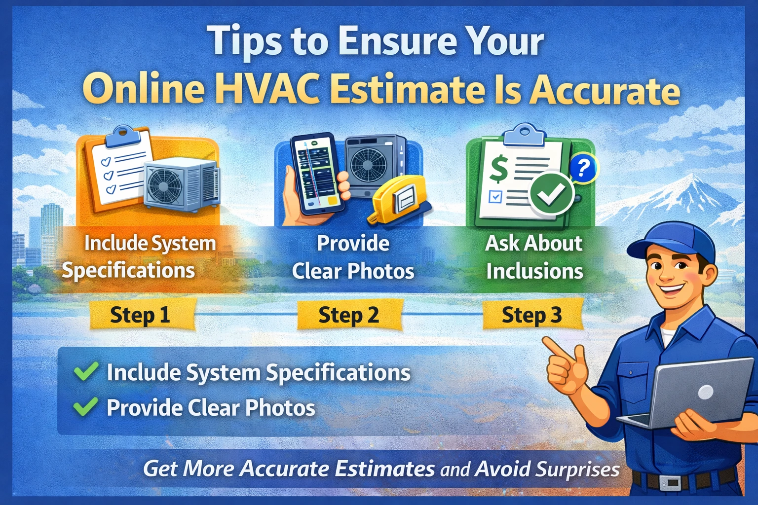 Tips to Ensure Your Online HVAC Estimate Is Accurate