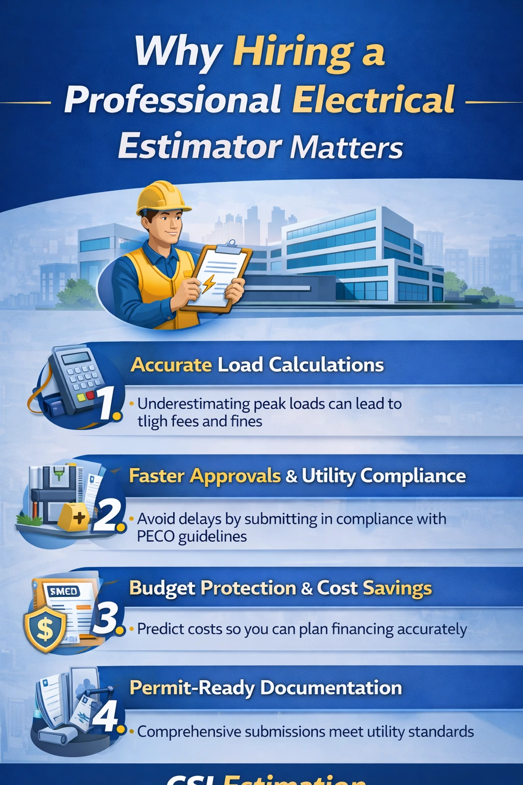 Why Hiring a Professional Electrical Estimator Matters