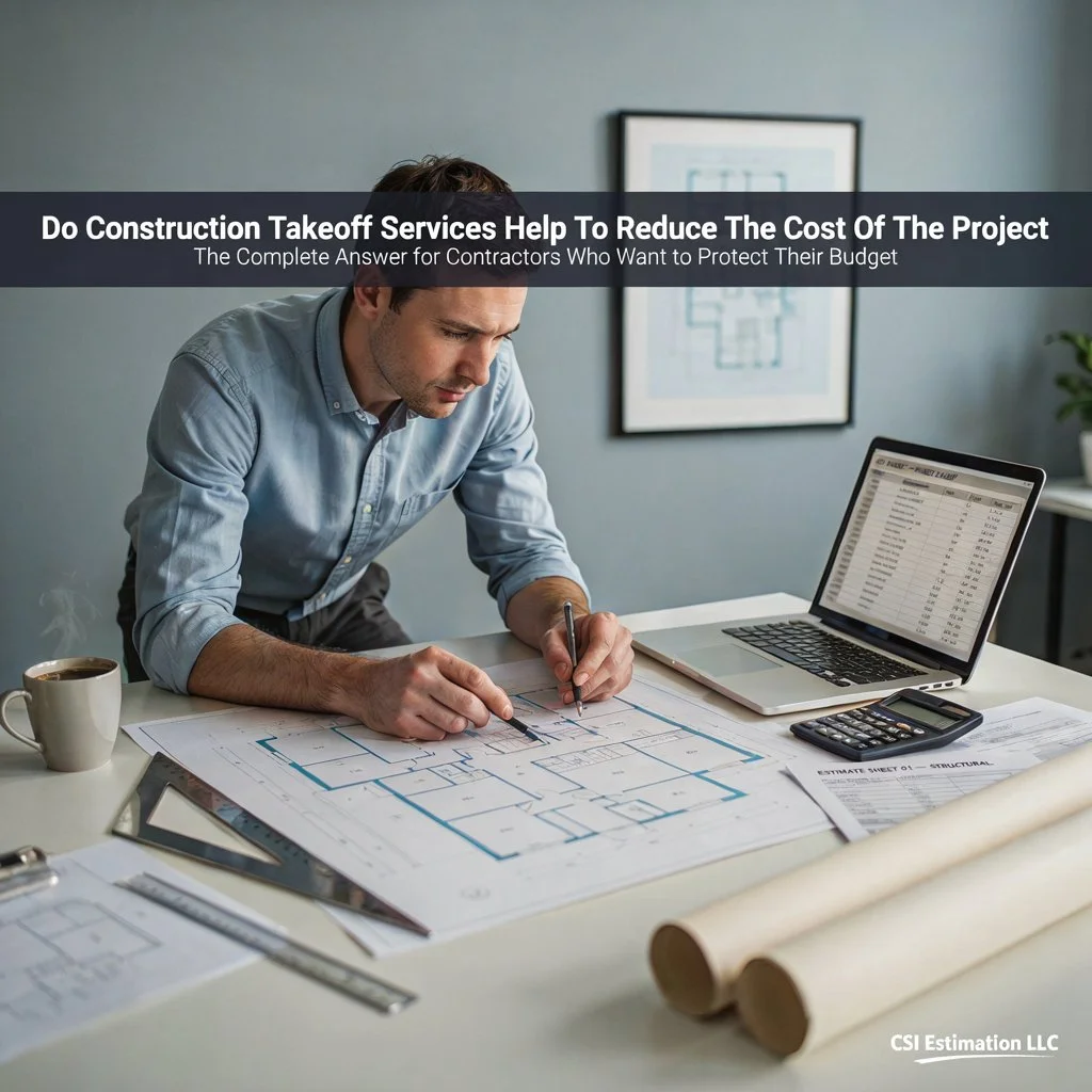 Do Construction Takeoff Services Help To Reduce The Cost Of The Project