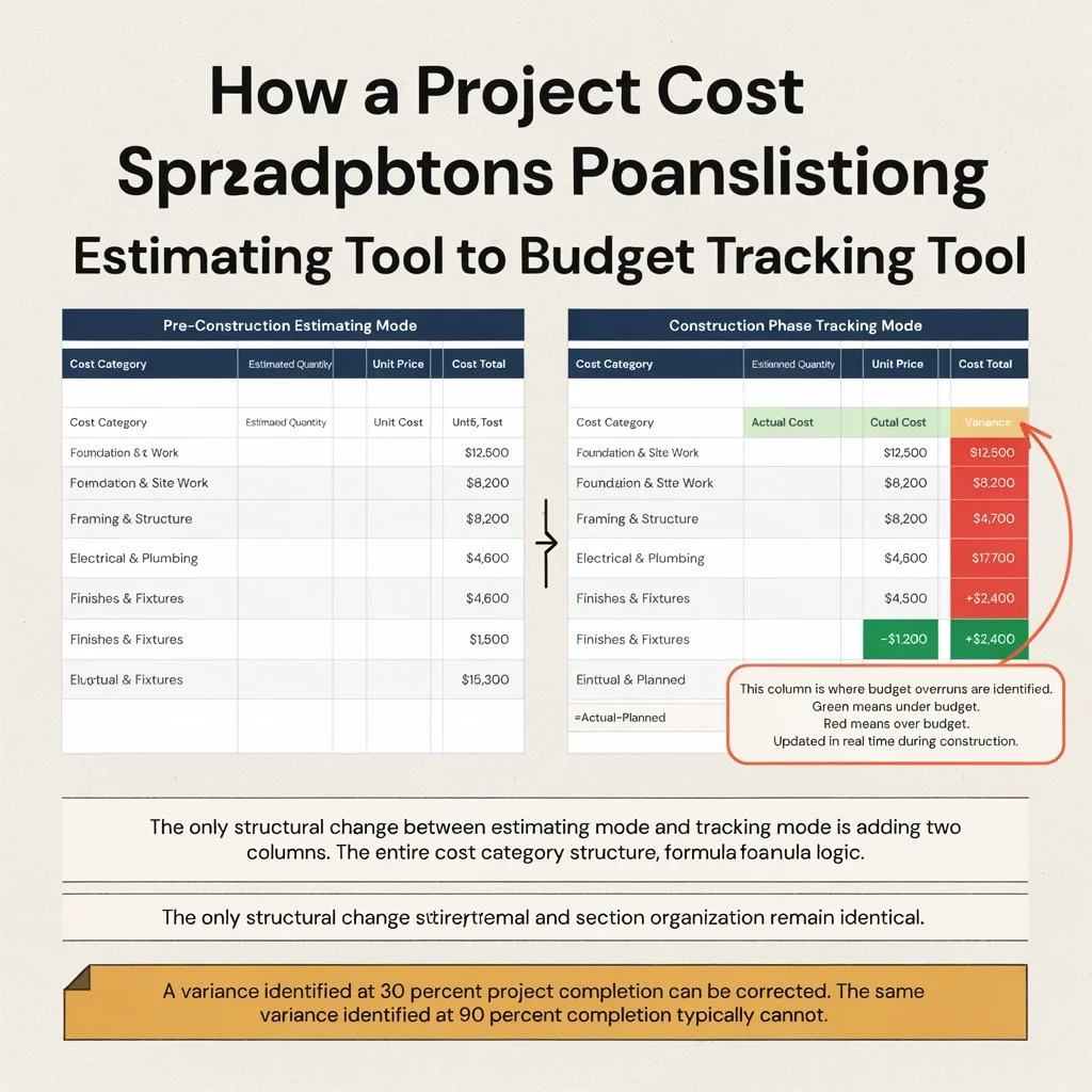 How to Track a Project Budget With Your Spreadsheet During Construction