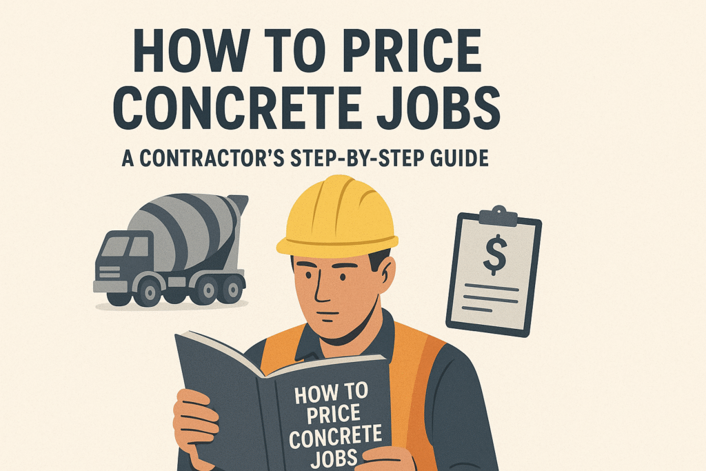 How to Price Concrete Jobs