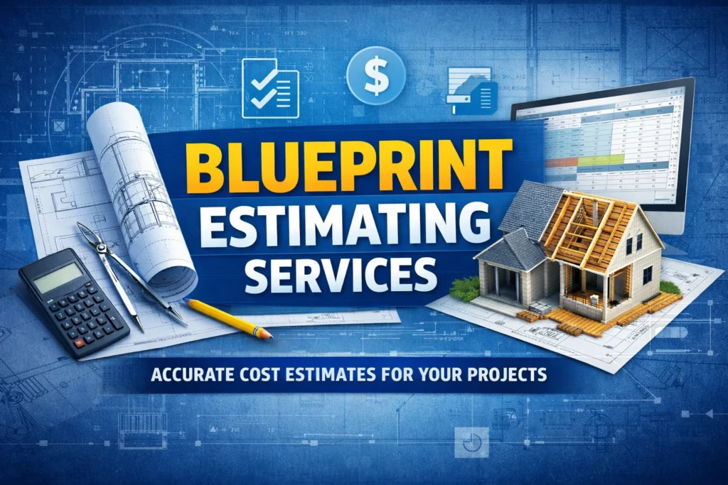 What does a blueprint estimating service do