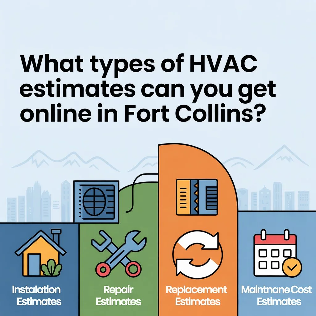 What Types of HVAC Estimates Can You Get Online in Fort Collins?