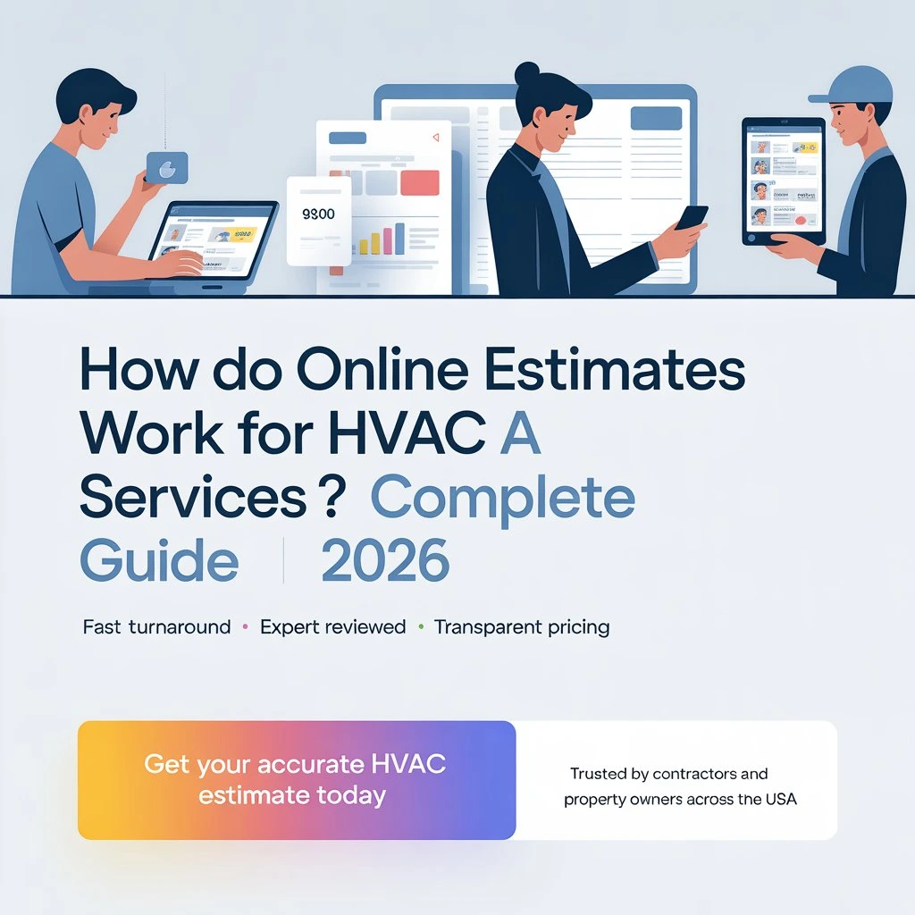 How Do Online Estimates Work for HVAC Services? A Complete Guide 2026