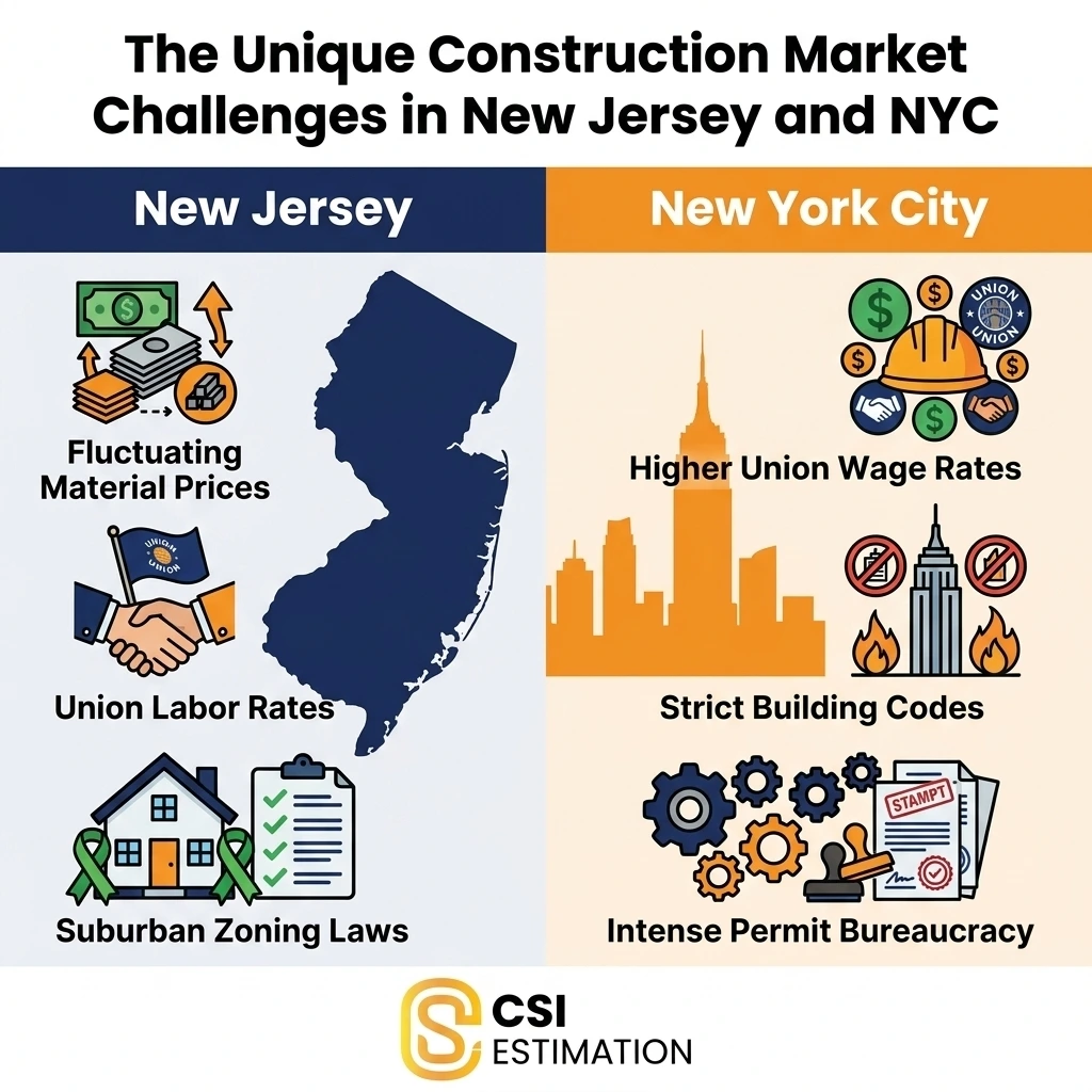The Unique Construction Market Challenges in New Jersey and NYC