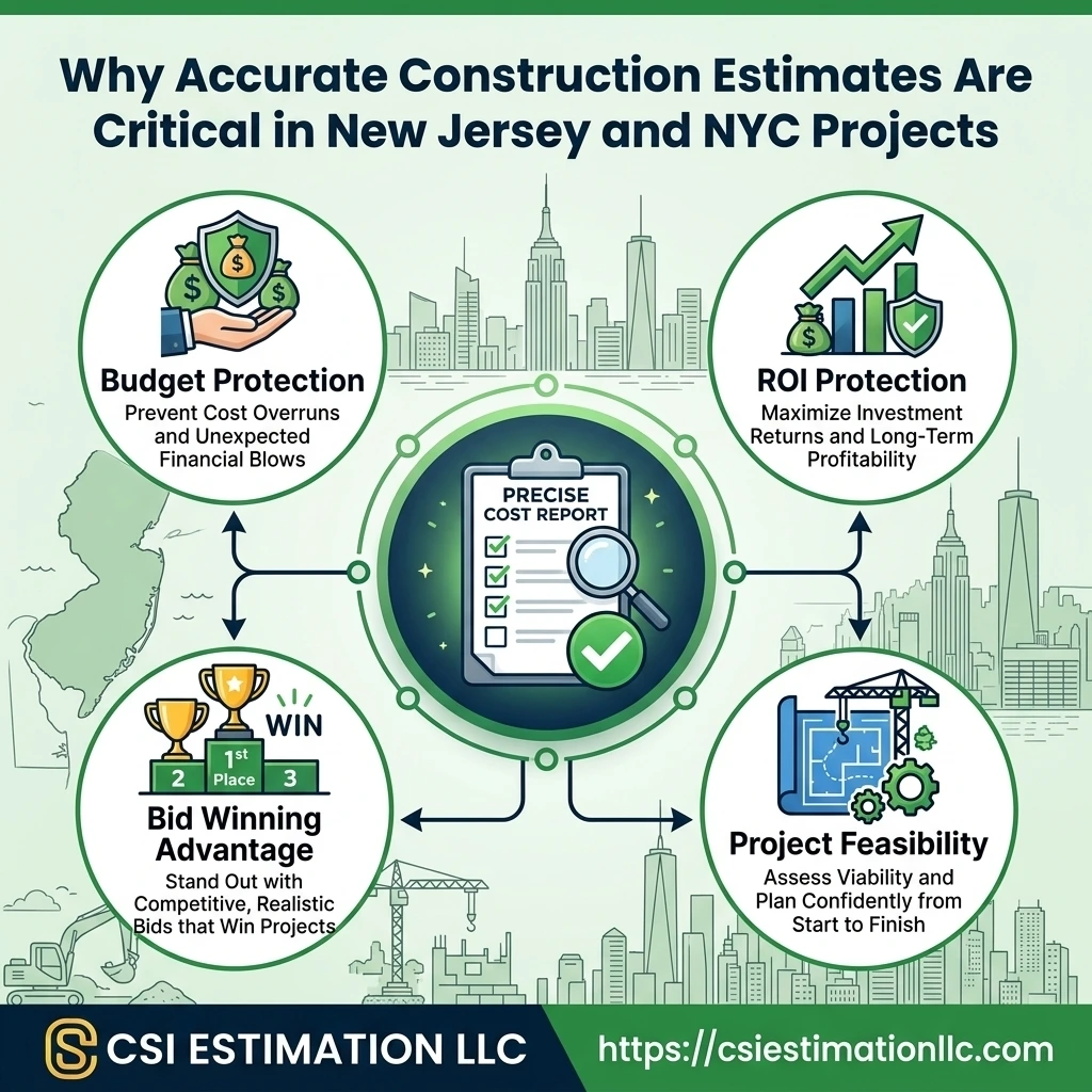 Why Accurate Construction Estimates Are Critical in New Jersey and NYC Projects