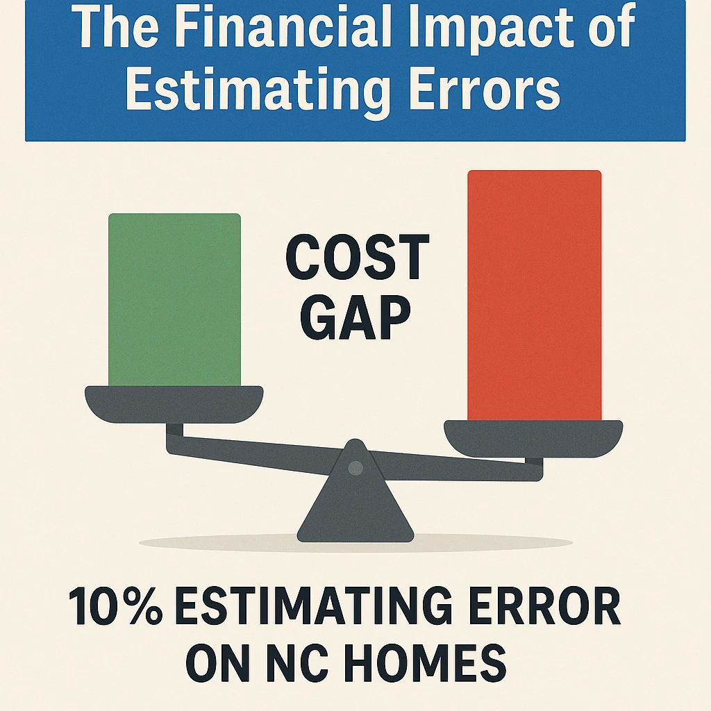 The True Financial Impact of Estimating Errors