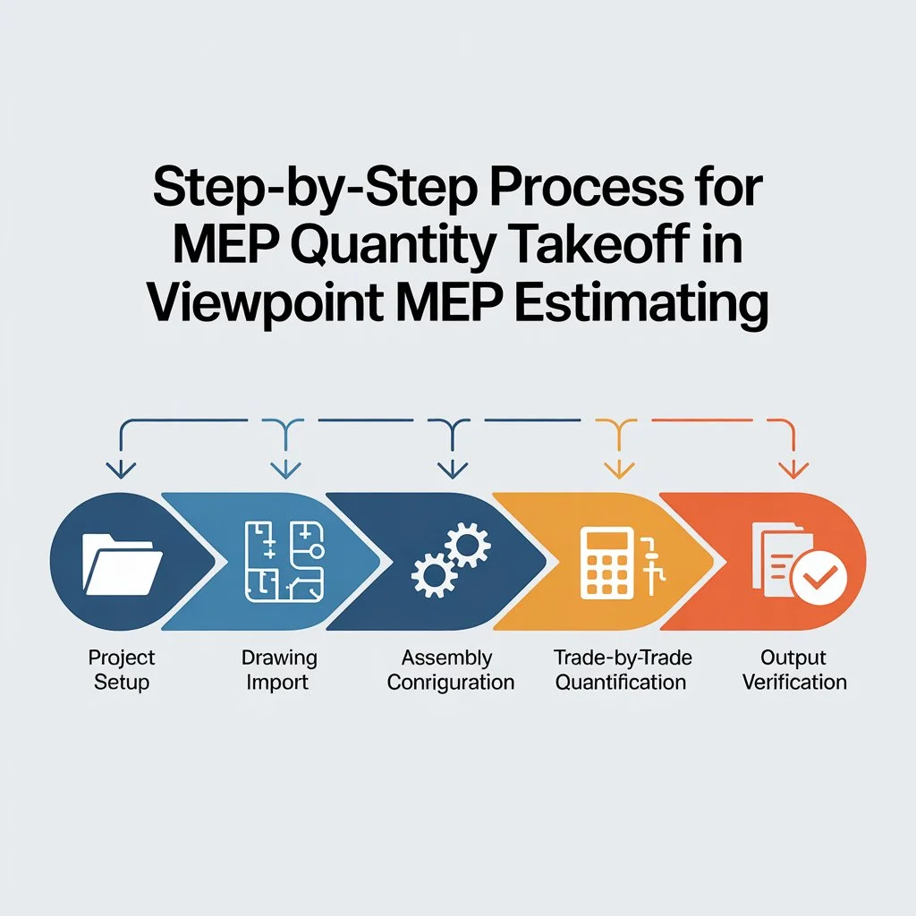 Step-by-Step Process for MEP Quantity Takeoff in Viewpoint MEP Estimating