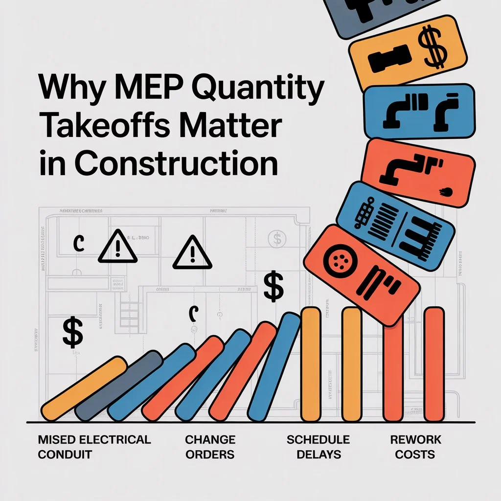 Why MEP Quantity Takeoffs Matter in Construction