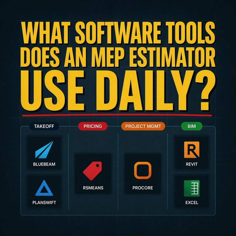 What Software Tools Does an MEP Estimator Use Daily?