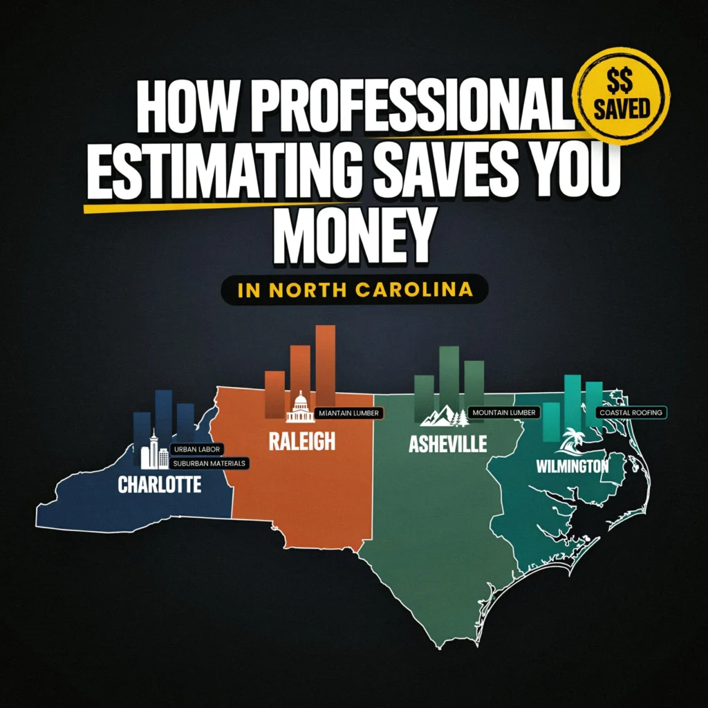 How Professional Estimating Saves You Money in North Carolina