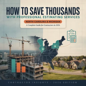 How to Save Thousands with Professional Estimating Services in North Carolina and Michigan: A Complete Guide for Contractors in 2026