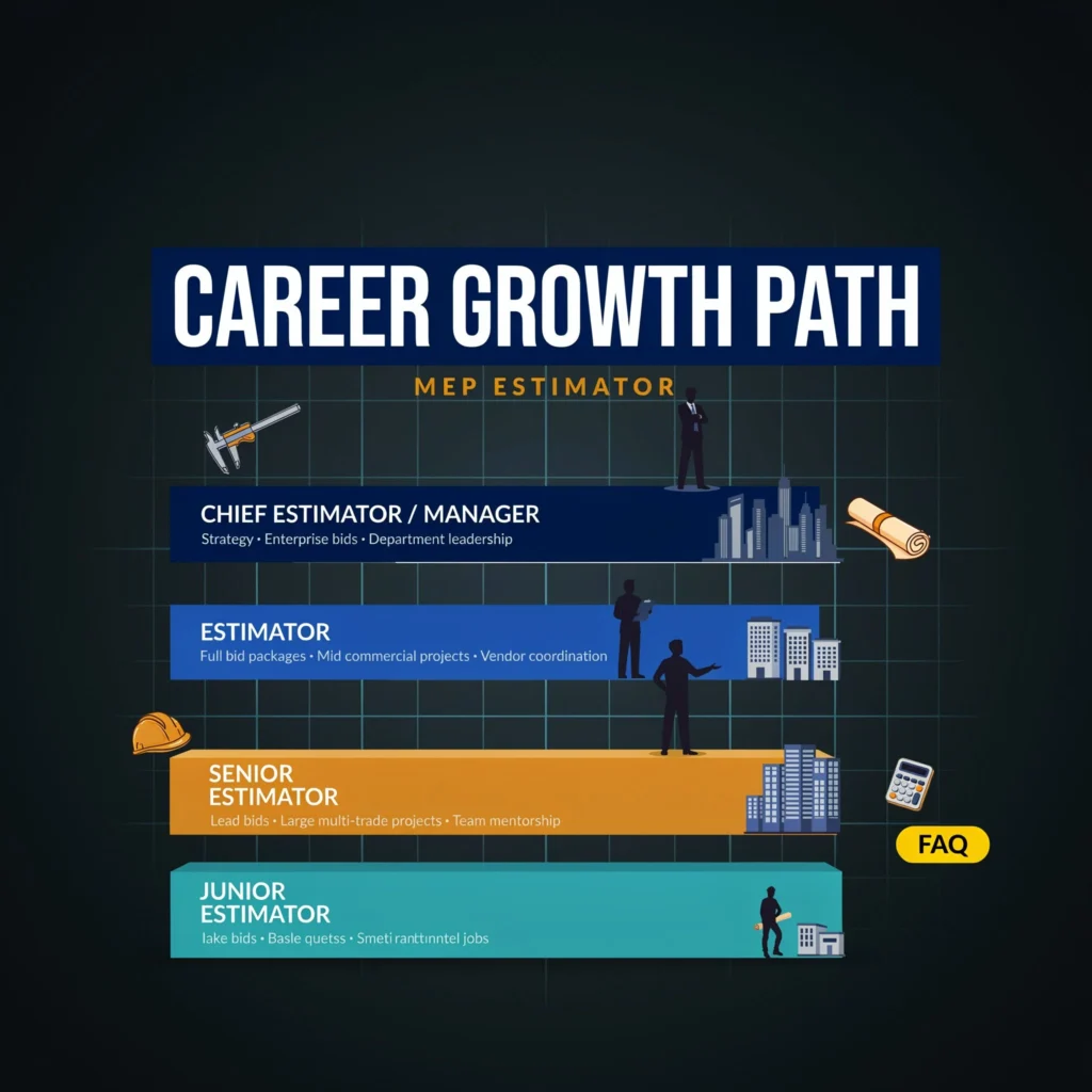 What Is the Career Growth Path from Junior to Senior MEP Estimator?