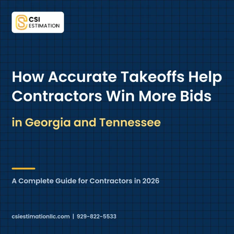 How Accurate Takeoffs Help Contractors Win More Bids in Georgia and Tennessee